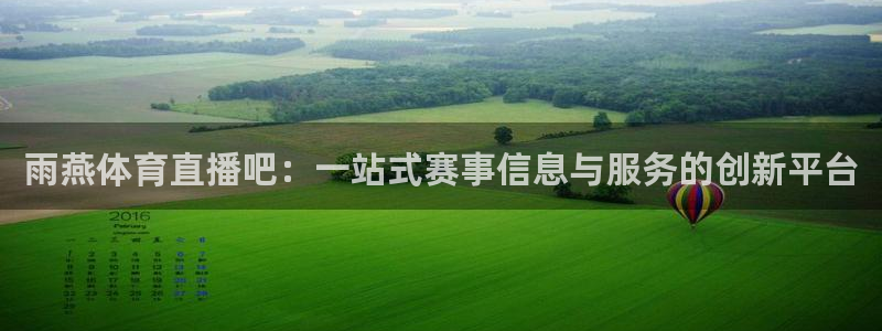 雨燕体育直播吧：一站式赛事信息与服务的创新平台