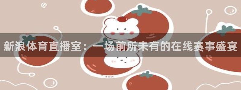 新浪体育直播室：一场前所未有的在线赛事盛宴