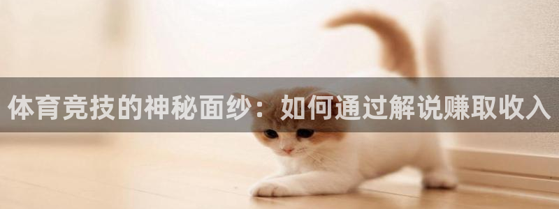 体育竞技的神秘面纱：如何通过解说赚取收入